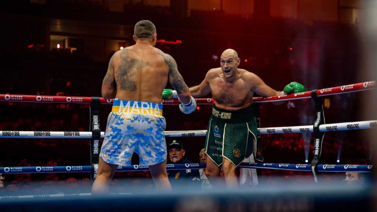 Бій Усик-Ф'юрі. Фото: ringside24