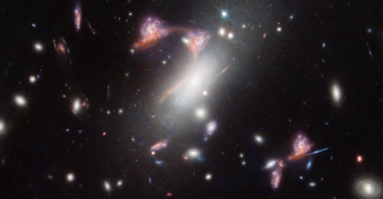 Телескоп Вебба сфотографував галактики. Фото: NASA