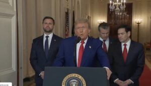 Трамп заявив, що США діяли першими, щоб запобігти атаці Ірану